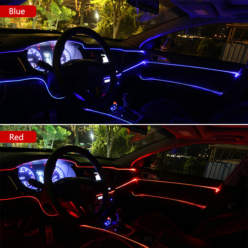 Car Led Strip Light For Neon ambient Light Lamp 12V Waterproof USB Strips Lamps