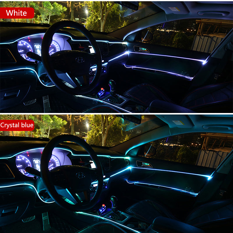 Car Led Strip Light For Neon ambient Light Lamp 12V Waterproof USB Strips Lamps